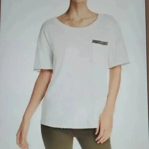 SPLENDID WOMENS DISTRESSED TOP